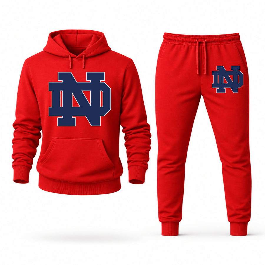 Men's Notre Dame Hoodie Joggers Set