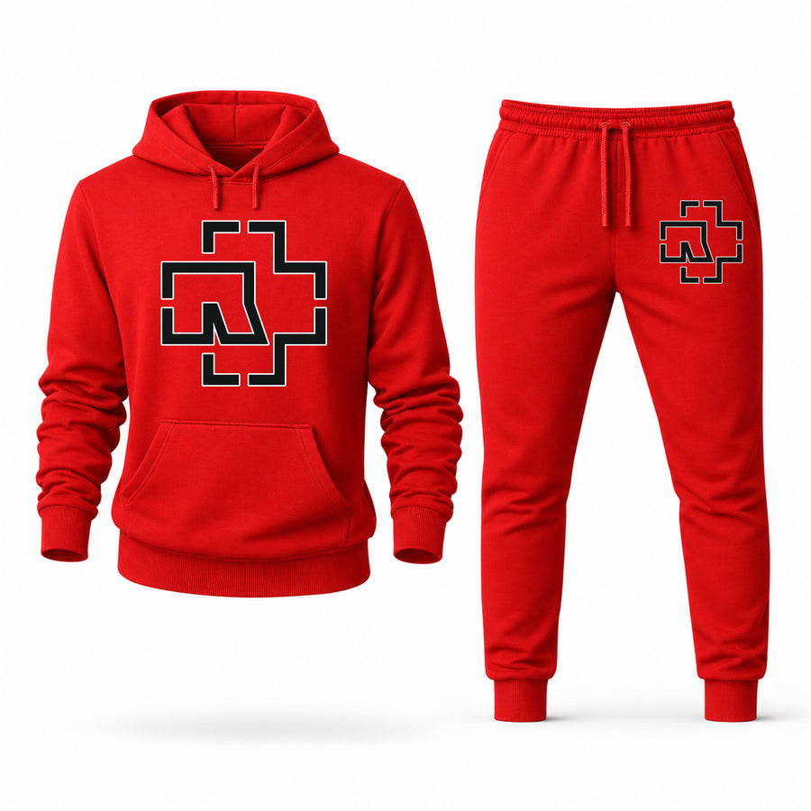 Men's Rammstein Hoodie Joggers Set