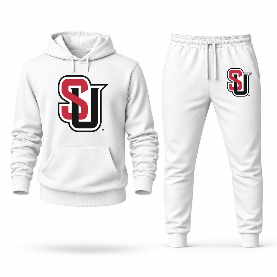 Men's Seattle U Hoodie Joggers Set
