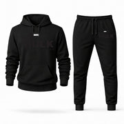 Men's She-Hulk Hoodie Joggers Set - Black digital placement mockup