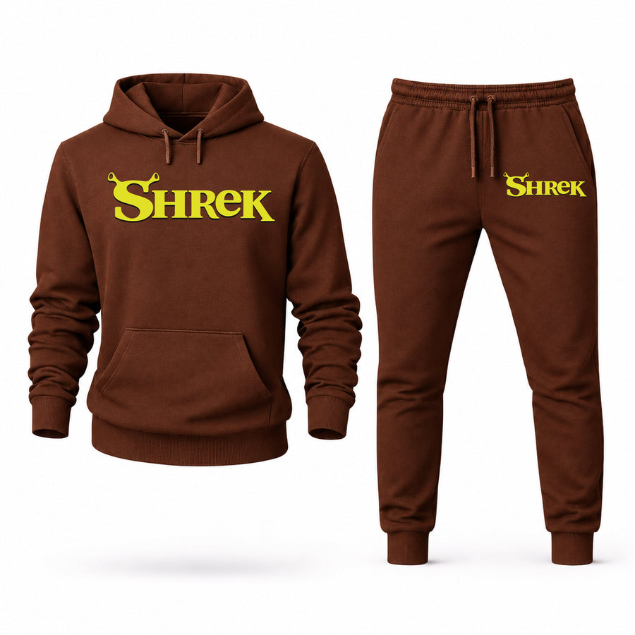 Men's Shrek Hoodie Joggers Set