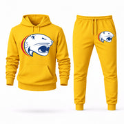 Men's South Alabama Hoodie Joggers Set - Yellow digital placement mockup