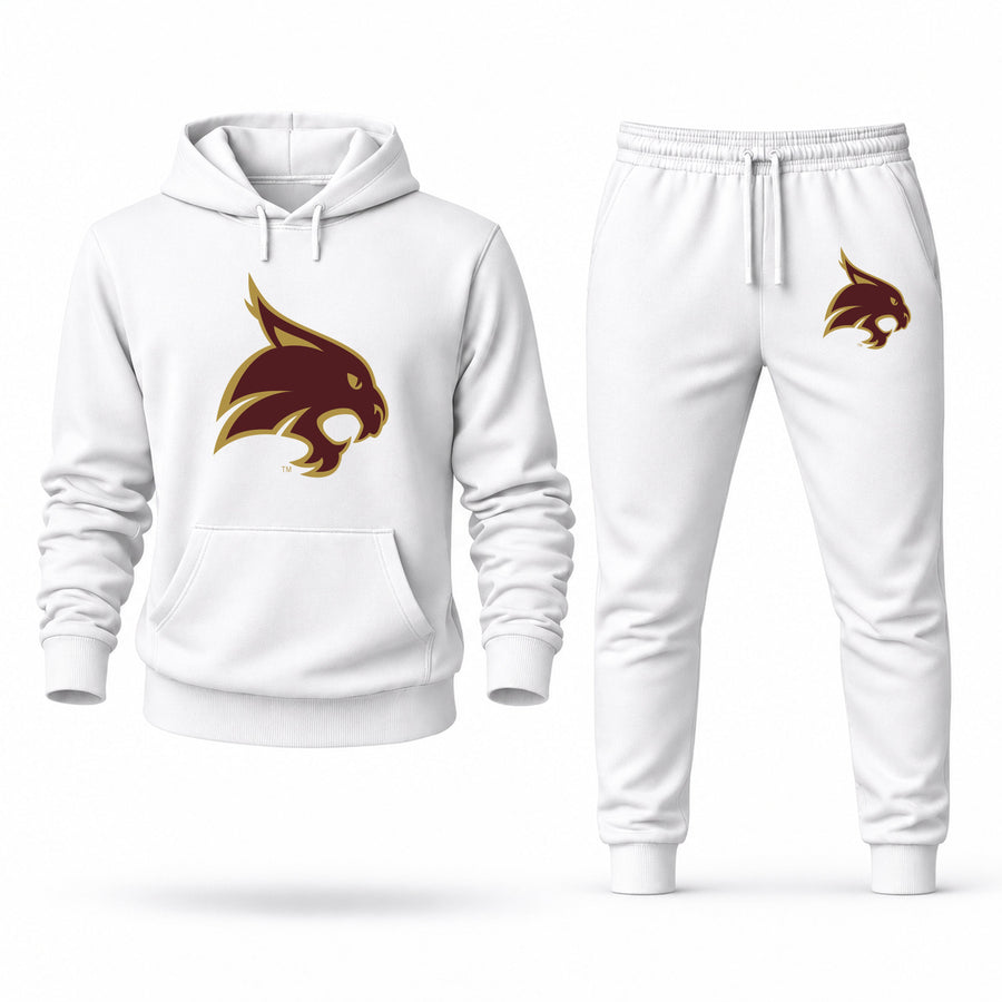 Men's Texas State Hoodie Joggers Set