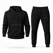 Men's The Lion King Hoodie Joggers Set - Black digital placement mockup