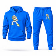 Men's Toy Story Hoodie Joggers Set - Azure digital placement mockup