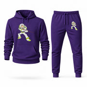 Men's Toy Story Hoodie Joggers Set - Purple digital placement mockup