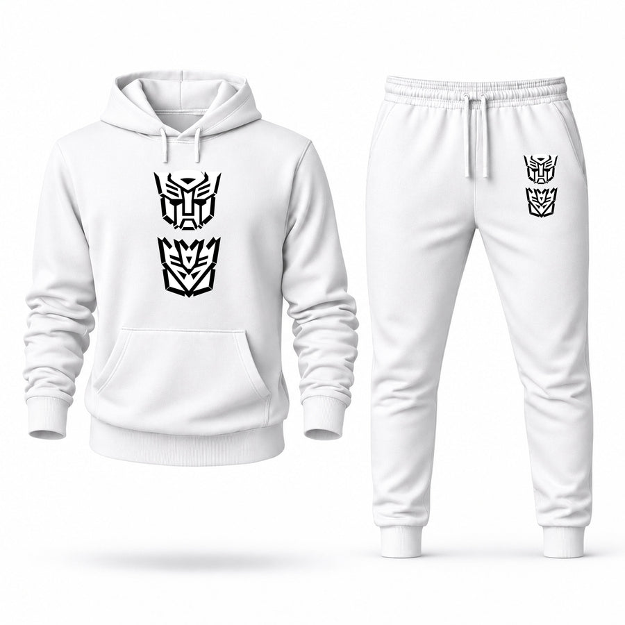 Men's Transformers Autobot & Decepticon Hoodie Joggers Set