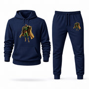 Men's Vision Hoodie Joggers Set - Navy digital placement mockup