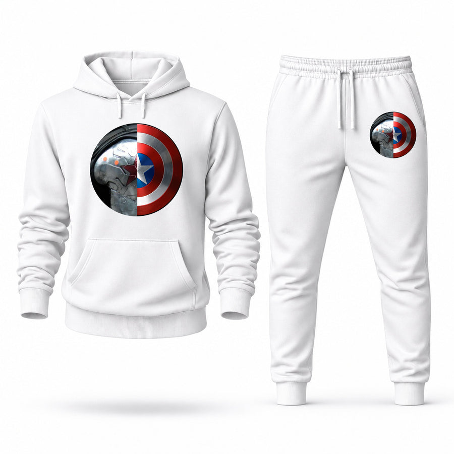 Men's Winter Soldier Hoodie Joggers Set