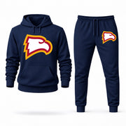 Men's Winthrop Hoodie Joggers Set - Navy digital placement mockup