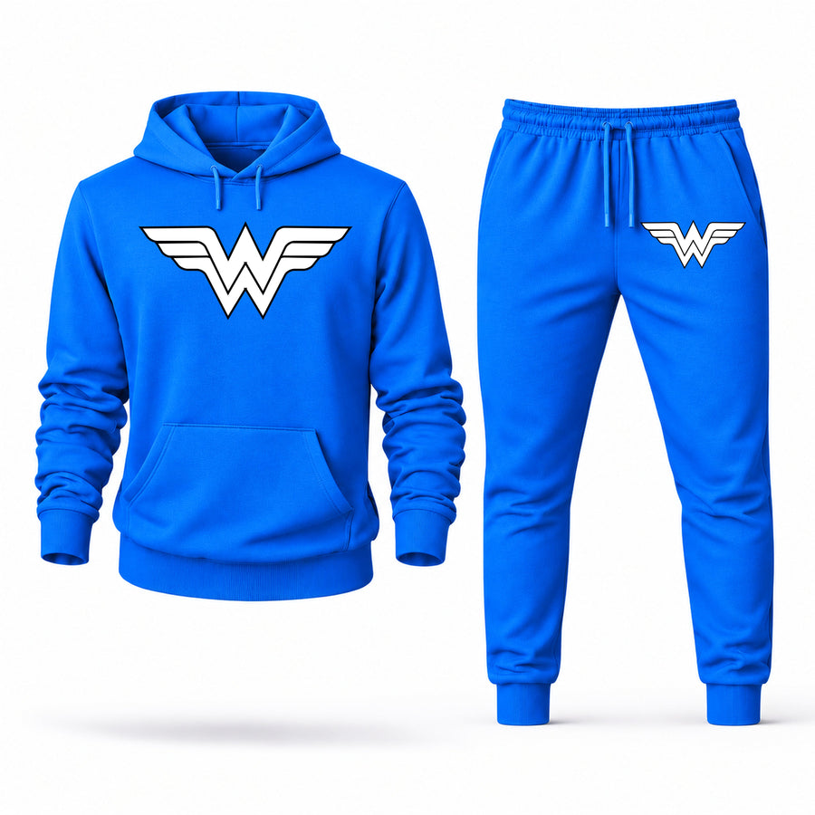 Men's Wonder Woman Hoodie Joggers Set
