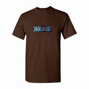 Men's One Piece Cotton T-Shirt - Dark Brown