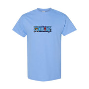Men's One Piece Cotton T-Shirt - Sky Blue