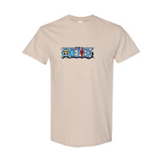 Men's One Piece Cotton T-Shirt - Tan