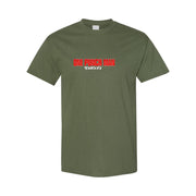 Men's One Punch Man Cotton T-Shirt - Army Green
