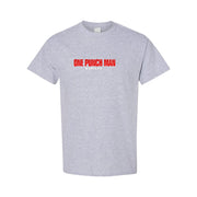 Men's One Punch Man Cotton T-Shirt - Grey