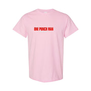 Men's One Punch Man Cotton T-Shirt - Pink