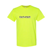 Men's Pac-Man Cotton T-Shirt - Safety Green