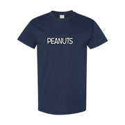Men's Peanuts Cotton T-Shirt - Navy