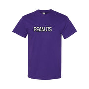 Men's Peanuts Cotton T-Shirt - Purple