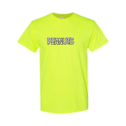 Men's Peanuts Cotton T-Shirt - Safety Green