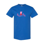 Men's Peppa Pig Cotton T-Shirt - Blue
