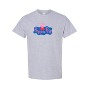 Men's Peppa Pig Cotton T-Shirt - Grey
