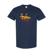 Men's Pluto Cotton T-Shirt - Navy