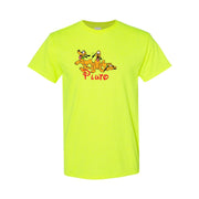Men's Pluto Cotton T-Shirt - Safety Green