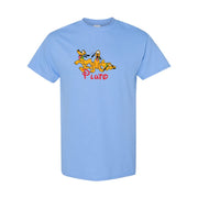 Men's Pluto Cotton T-Shirt - Sky Blue