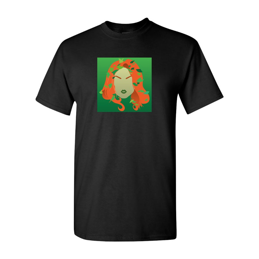 Men's Poison Ivy Cotton T-Shirt - Black