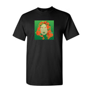Men's Poison Ivy Cotton T-Shirt - Black