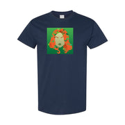 Men's Poison Ivy Cotton T-Shirt - Navy