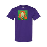 Men's Poison Ivy Cotton T-Shirt - Purple