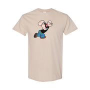 Men's Popeye Cotton T-Shirt - Tan