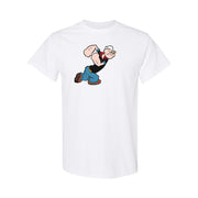 Men's Popeye Cotton T-Shirt - White