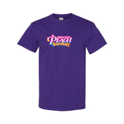 Men's Princess Peach Cotton T-Shirt - Purple