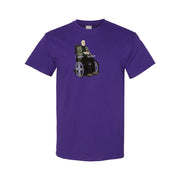 Men's Professor X Cotton T-Shirt - Purple