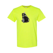 Men's Professor X Cotton T-Shirt - Safety Green