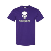 Men's Punisher Cotton T-Shirt - Purple
