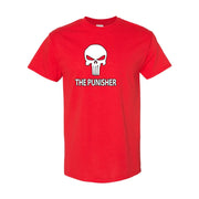 Men's Punisher Cotton T-Shirt - Red