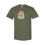 Men's Pusheen Cotton T-Shirt - Army Green