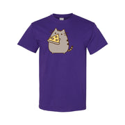Men's Pusheen Cotton T-Shirt - Purple