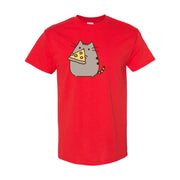 Men's Pusheen Cotton T-Shirt - Red