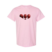 Men's Red Hood Cotton T-Shirt - Pink