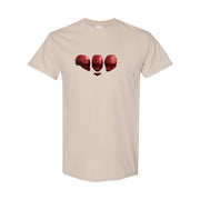 Men's Red Hood Cotton T-Shirt - Tan