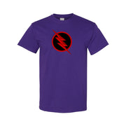 Men's Reverse-Flash Cotton T-Shirt - Purple