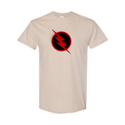 Men's Reverse-Flash Cotton T-Shirt - Tan