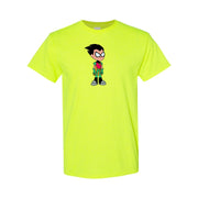 Men's Robin Cotton T-Shirt - Safety Green