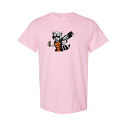 Men's Rocket Raccoon Cotton T-Shirt - Pink